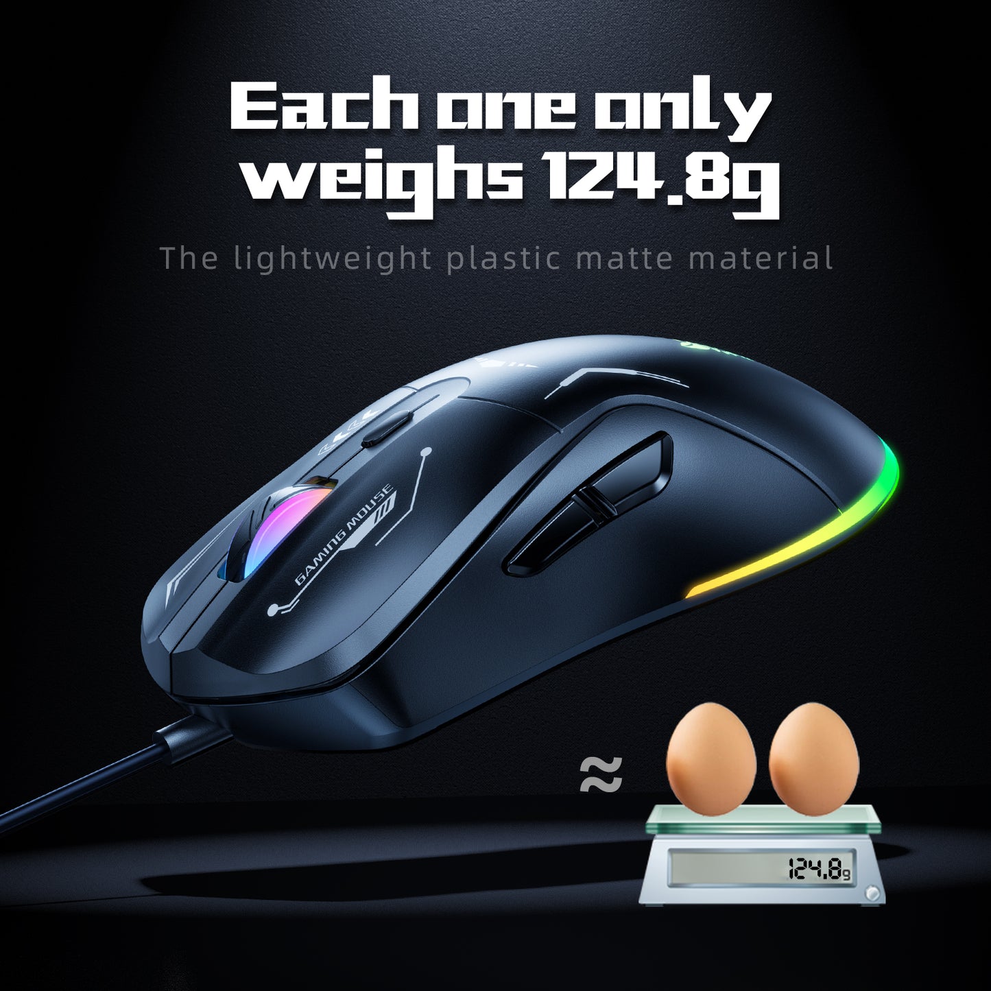 5 IN 1 Black Computer RGB Gaming Keyboard Mouse And Mouse Pad Gaming Keyboard Combo With Mouse Gift Set