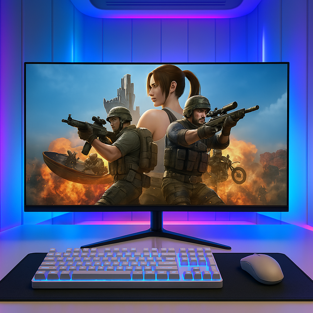 Veritas Gaming 27” 4K 60 HZ UHD Gaming Monitor –  Ultra-Slim Design and Fast Response