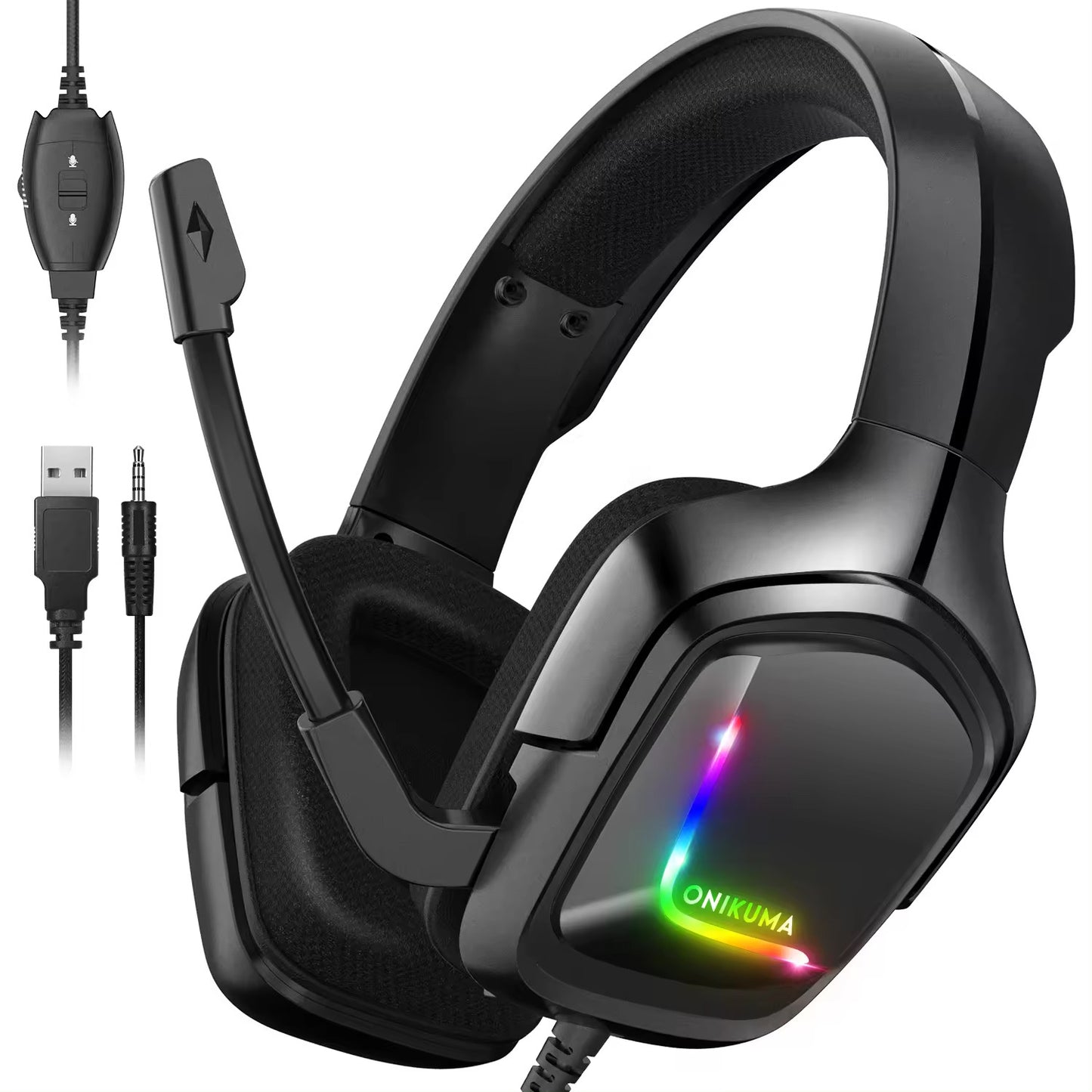 New Styles Camo/black Gaming Headset Headphones Over ear on ear headset with Microphone for PC Xbox One PS4