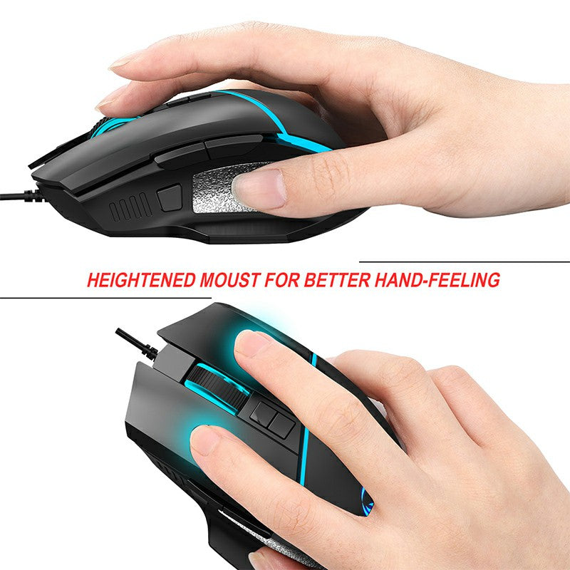 Scorpion RGB LED Colorful Ergonomics Gaming Mouse