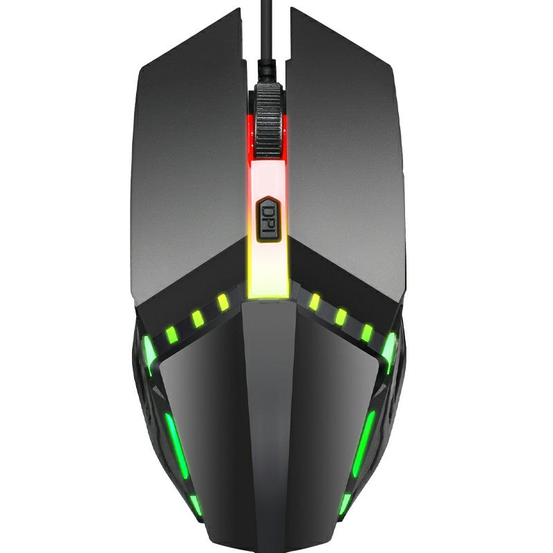 Adjustable DPI LED Optical Wired Gaming Mouse Office Graphic Design Work