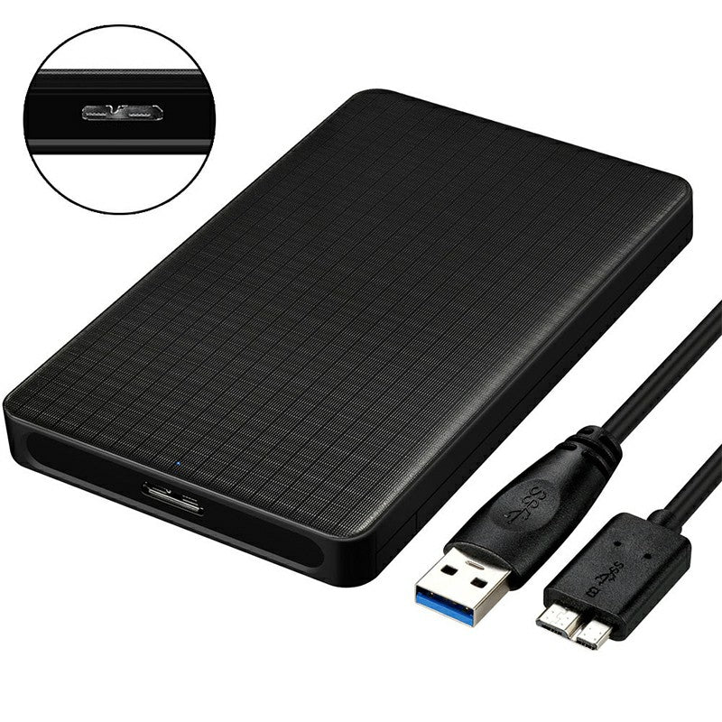 Slidable Installation 2.5 inch SATA USB 3.0 Hard Disk Drive SSD External Enclosure Mobile Case