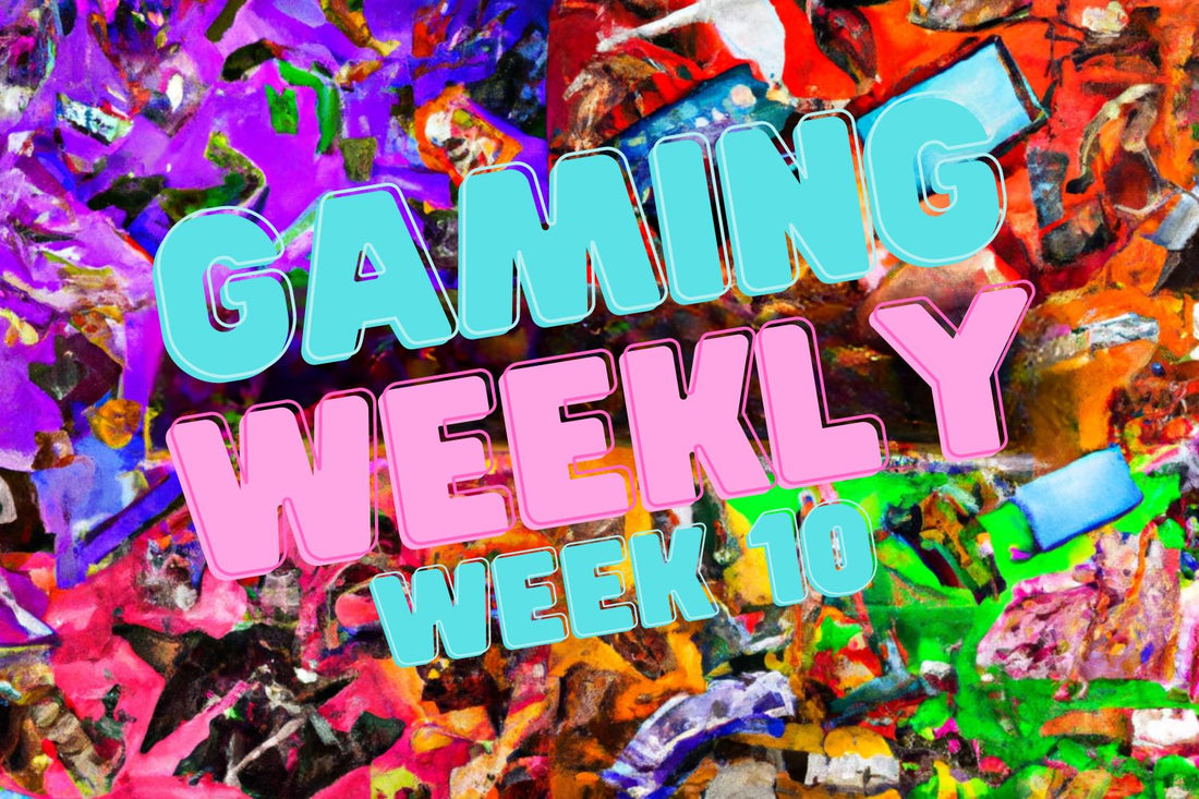 gaming weekly banner - all the updates needed for gamers