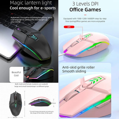 S700 Series A RGB Gaming Mouse Wired And Egomomic