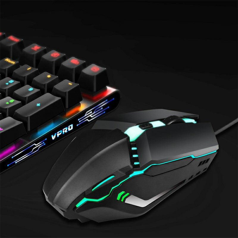 Adjustable DPI LED Optical Wired Gaming Mouse Office Graphic Design Work