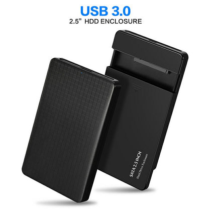 Slidable Installation 2.5 inch SATA USB 3.0 Hard Disk Drive SSD External Enclosure Mobile Case