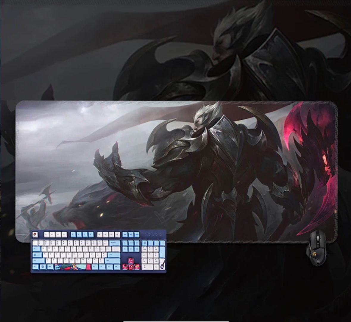 League Of Legends Character Large Smooth Gaming Mouse Mats Pads Darius, Camille, Ahri, Yasuo, Yone - Gaming Mouse Pads LoL Fans